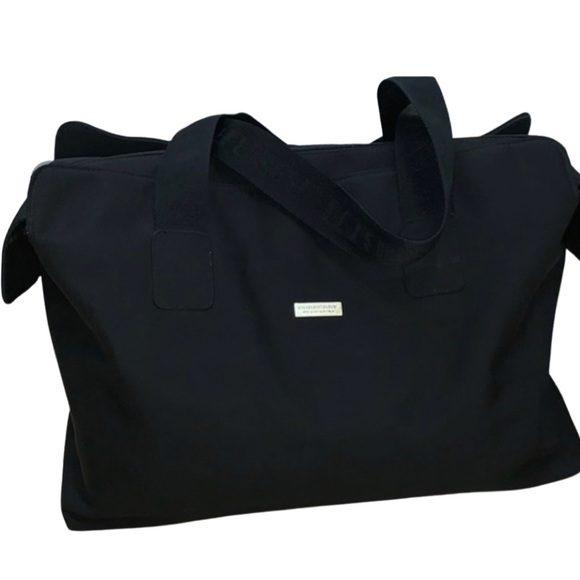 Burberry Handbags - Burberry Authentic Black Nylon Weekender Fragrance Bag